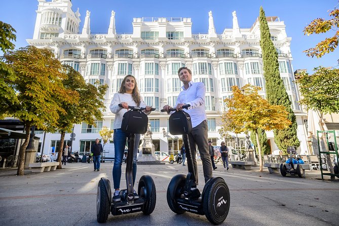Madrid Segway Highlights & Retiro Park Tour - Barrio de las Letras: Cervantes and Plaza Santa Ana