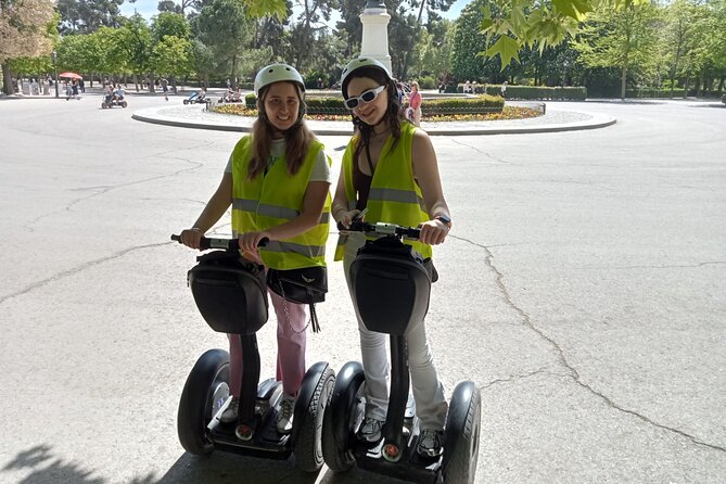 Madrid Segway Tour. Center and Retiro Park. - Getting on a Segway in central Madrid: quick learning, real confidence