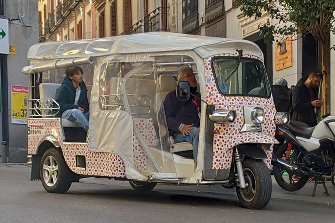 Madrid Sightseeing Tuk Tuk Tours - La Latina, San Isidro, and Las Letras: neighborhoods where you actually feel Madrid