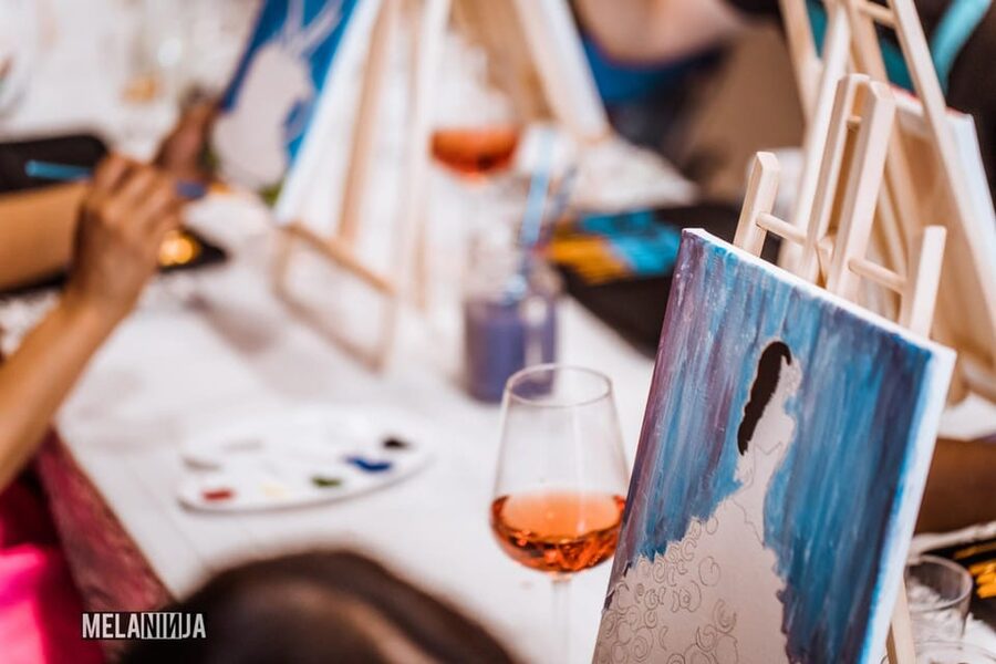 Madrid: Sip&Paint Workshop - What You Actually Do in the 2 Hours (So You Can Plan Realistically)