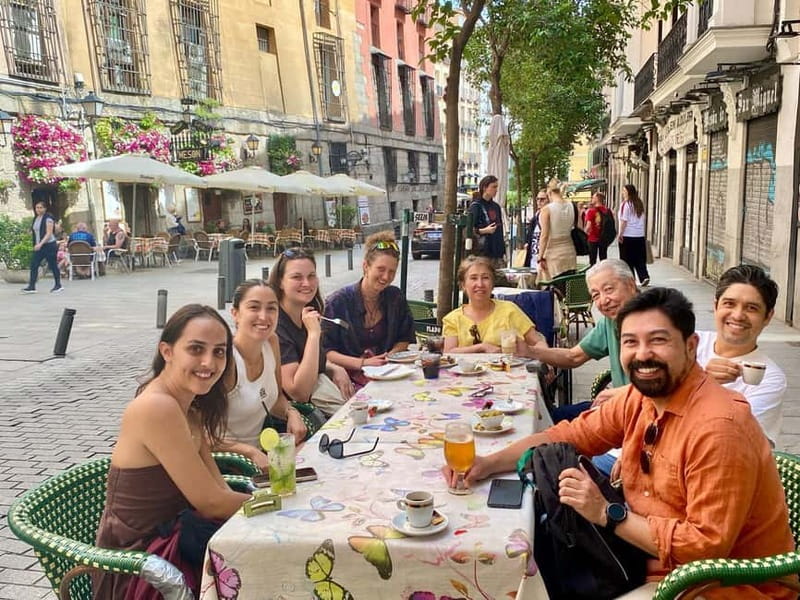 Madrid: Small Group Tour with Tapas & Drinks - Sol and the Madrid postcard route: photo stops with real context