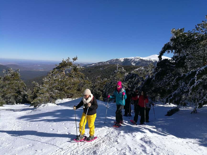 Madrid: Snowshoes - Why snowshoes around Puerto de Navacerrada feel so right in winter