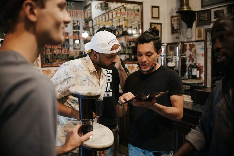 Madrid: Spanish Tapas Tour - First Restaurant Stop: Your Market-Style Intro and House Drink