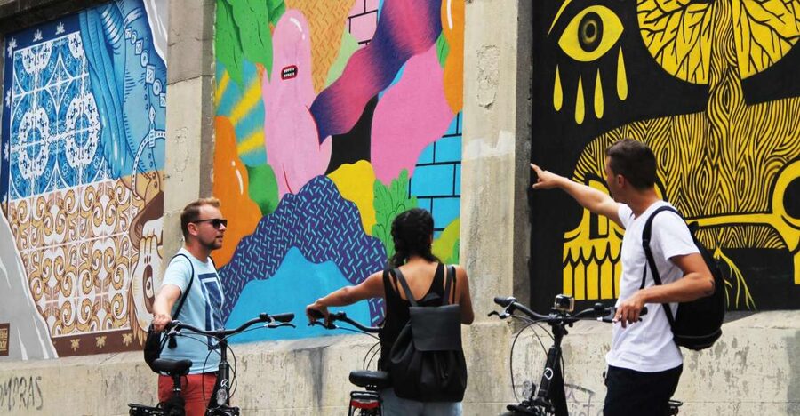 Madrid: Street Art Bike Tour - Where you start: Carrefour Express near Gran Vía and Sol
