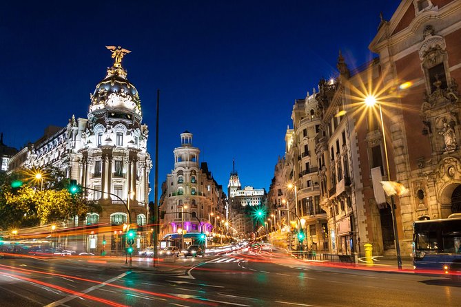Madrid Sunset Walking Tour with Optional Flamenco Show and Dinner - Royal Palace (Palacio Real) After Dark and the Sabatini Gardens View