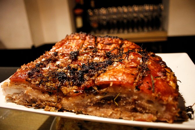 Madrid Tapas Crawl ️Tour by FLT - Stop One: Chamberí tapas built around olive oil and ham