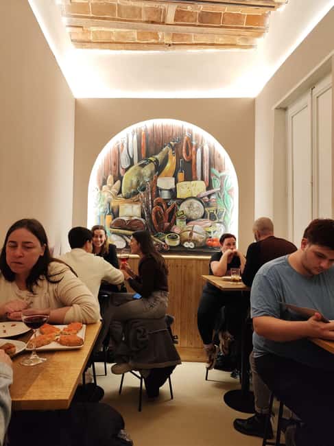 Madrid: Taste typical Spanish tapas, cold cuts, Iberian ham, and wine - The Core Tasting: Six Spanish Cured Products Plus Cheese
