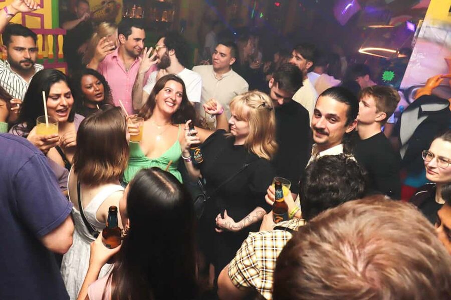 Madrid: Top Pub Crawl with Drinks and Free Nightclub Entry - Included Value: Shots, Bar Entries, Discounts, and Games