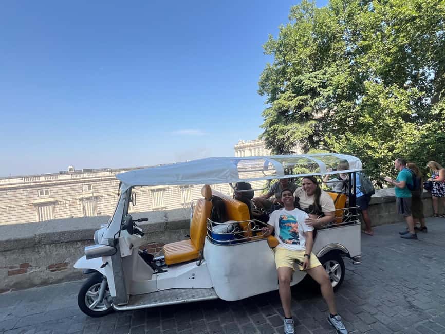 Madrid TUK TUK City Tour - Prado Museum and the “royal core” in 1 to 2 hours