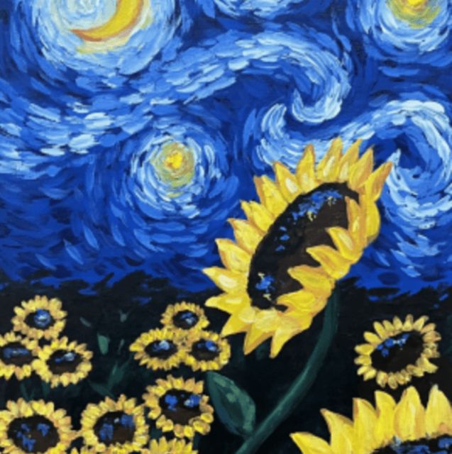 Madrid: Wine Gogh Glow Academy Paint and Sip Classes - What You Take Home: Canvas, Carry Bag, and a Real Finish