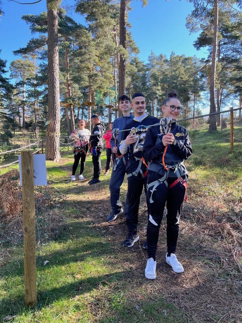 Madrid: Zip line circuits high in the trees - How the day flows: a three-hour circuit at your pace