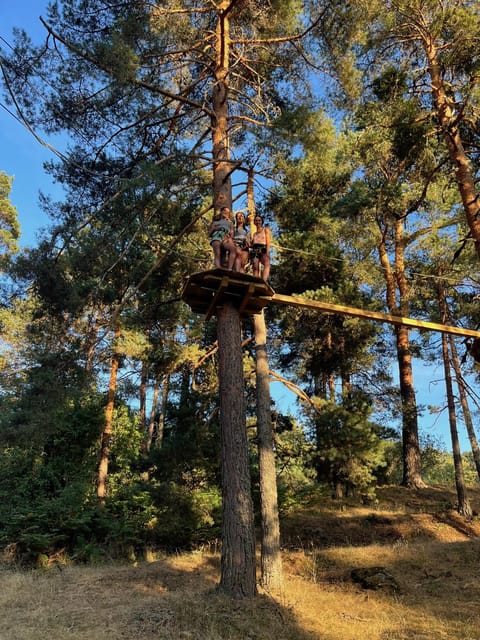 Madrid: Zip line circuits high in the trees - Price and value: why $27 can make sense for 3 hours