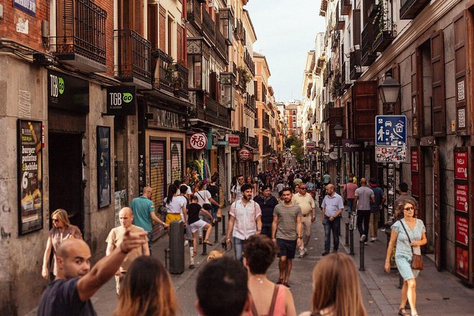 Off the Beaten Track in Madrid: Private City Tour - Mercado de San Antón: market energy plus a terrace feel