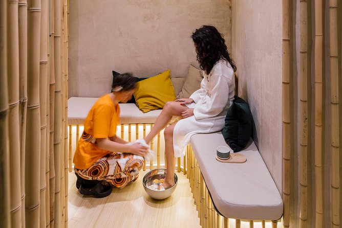Pamper your feet with foot bath and reflexology massage - Flip Flops and the Small Stuff That Saves Your Day