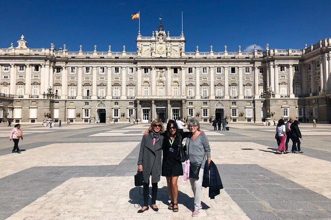 Private Half-Day Guided Tour of Madrid: 2H by private vehicle & 2H walking - Royal Palace of Madrid: what you get outside, and what you should plan for inside