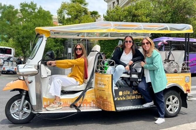 Privately Guided Panoramic Tour in Yellow Tuk Tuk from Madrid - Key Highlights Before You Go