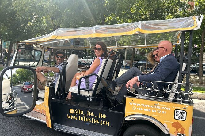 Privately Guided Panoramic Tour in Yellow Tuk Tuk from Madrid - From Parliament to the Civic Heart: Congreso de los Diputados, Cibeles, Neptuno, and San Jerónimo
