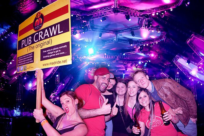 Pub Crawl Madrid-The Original since 2005-Shots-Fun-Clubs-Dance - The Route Philosophy: One Area, Four Different Vibes