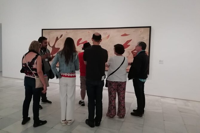 Reina Sofia Museum Guided Tour in Madrid - Meeting by the statue and a quick Goytisolo stop