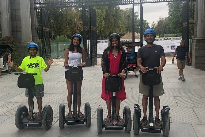 Retiro Park Segway Tour in Madrid - Inside Retiro Park: lake views, Crystal Palace, and the Fallen Angel