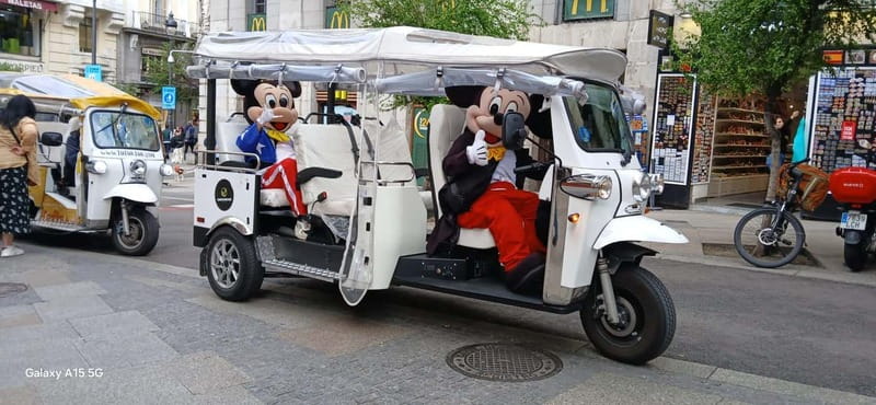 "See Madrid Differently: A Premium Private Tuk Tuk Ride" - Guides in multiple languages: why it changes the whole ride