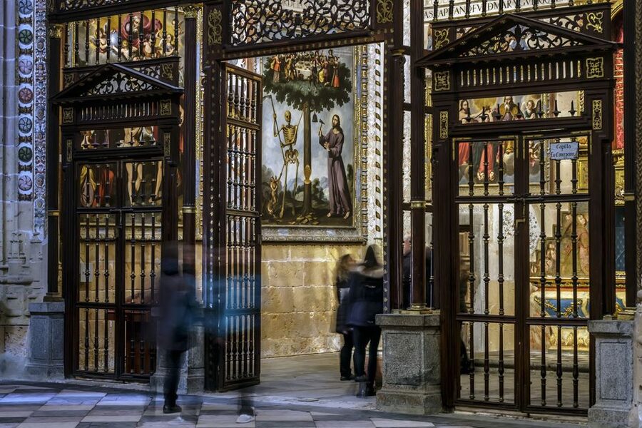 Segovia Cathedral Entrance Ticket - Rear courtyard and the western facade: the calm and the payoff