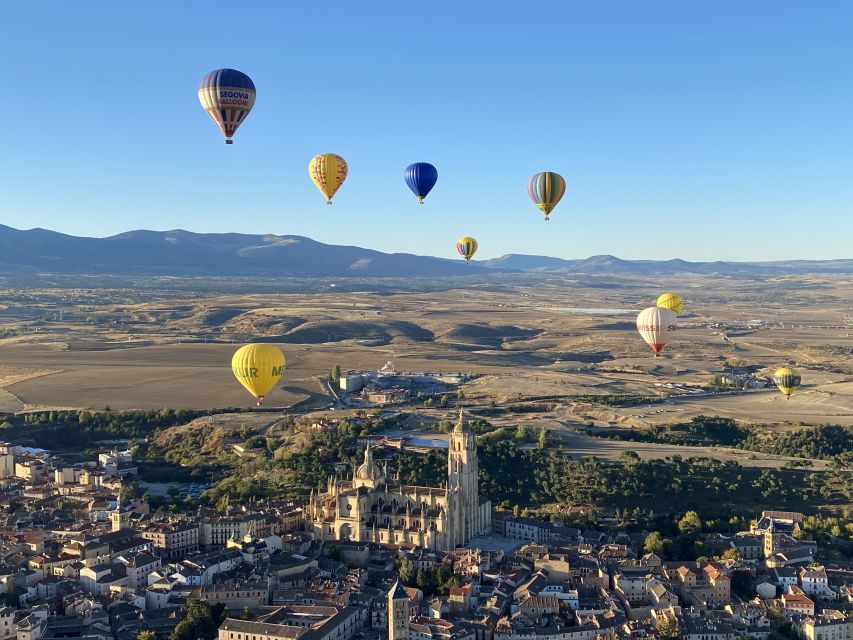 Segovia: Hot-Air Balloon Flight with Optional 3-Course Lunch - The Skyline You’ll See: Alcázar, Cathedral, and the Roman Aqueduct
