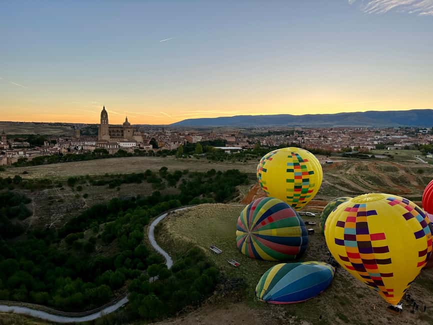 Segovia: Hot-air balloon ride with cava toast - On Board With the Pilot: Stories You Can Use While You Watch