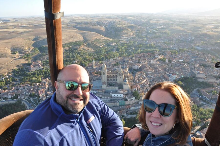 Segovia: Private Balloon Ride for 2 with Cava and Breakfast - Your flight route over Segovia region: what you’ll actually see