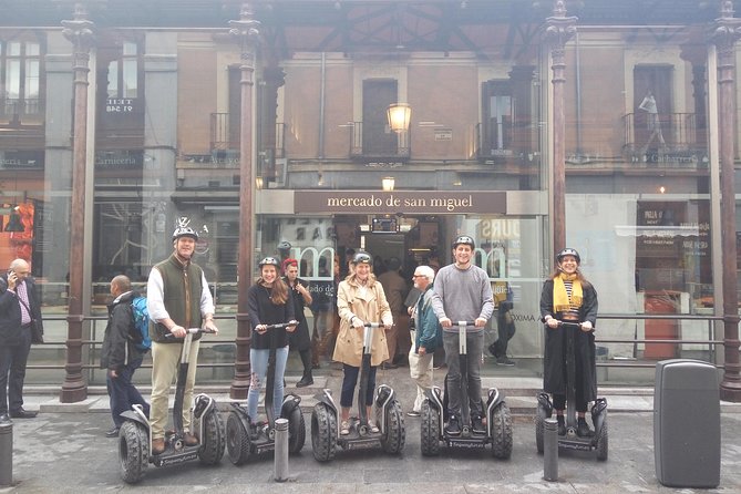 Segway Private Tour in the Historic Center of Madrid - A narrow-street viewpoint: the Royal Palace meets Almudena