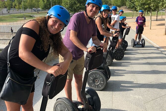 Segway tour in the green area: Madrid Río - Arganzuela Park and the urban beach vibe in summer