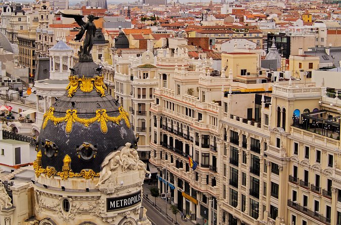 Self Guided Walking City Tour in Madrid - Círculo de Bellas Artes Rooftop Views: Culture With a Payoff