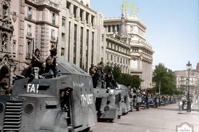 Spanish Civil War start of 2 World War, Guernica Franco - Palacio del Senado: how the war starts when Spain splits
