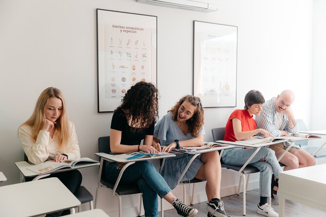 Spanish Group Course in Madrid, Spain: 20 Lessons - Interactive Group Classes: Small Enough for Attention