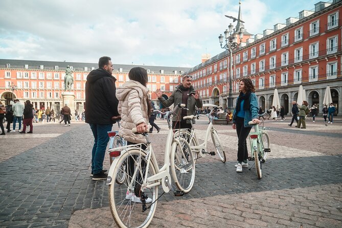 Tapas & Guided tour on a Vintage Bike through Madrid - From Caixa Forum’s power plant to the Jerónimos area