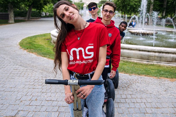 The Old Down Town Segway Tour (Excellence since 2014) - Getting started at C. de la Escalinata and learning fast on Plaza de Isabel II
