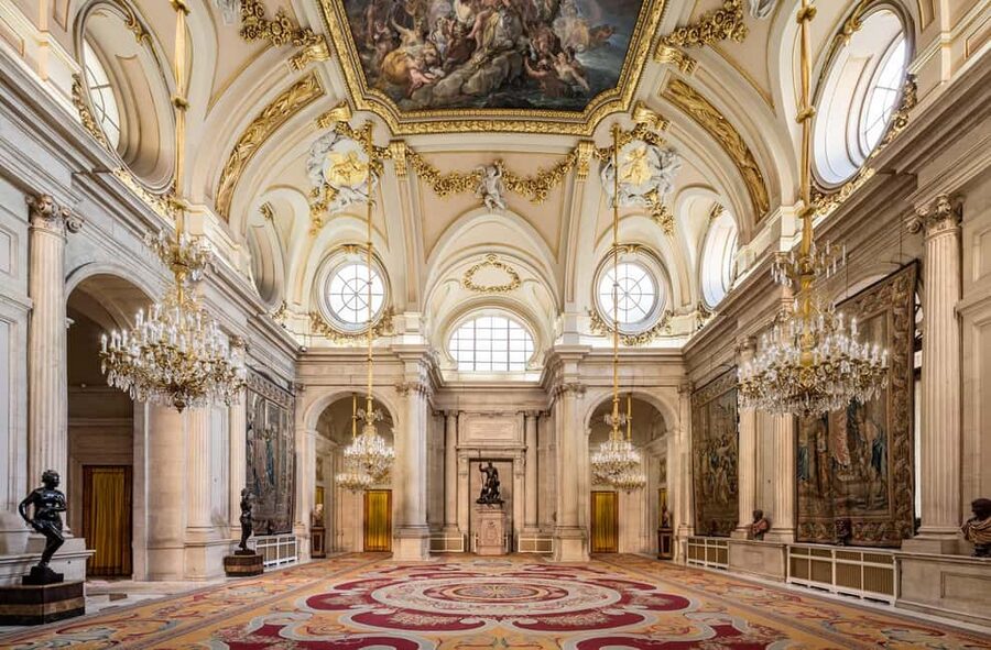 The Royal Palace of Madrid: Small Group Guided Tour - Small Group Max 8: better flow through crowded rooms