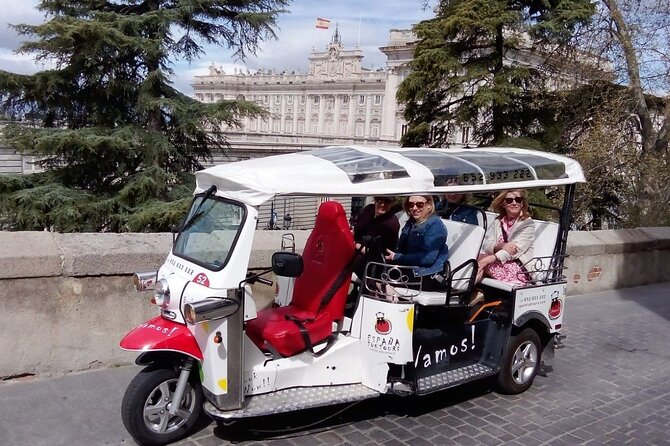 Tour Madrid in 2 hours! Electric Tuk - Fast, Fun, and Exclusive - Puerta de Alcalá to Las Ventas: From Triumph Arch to Madrid’s Bullfighting Icon