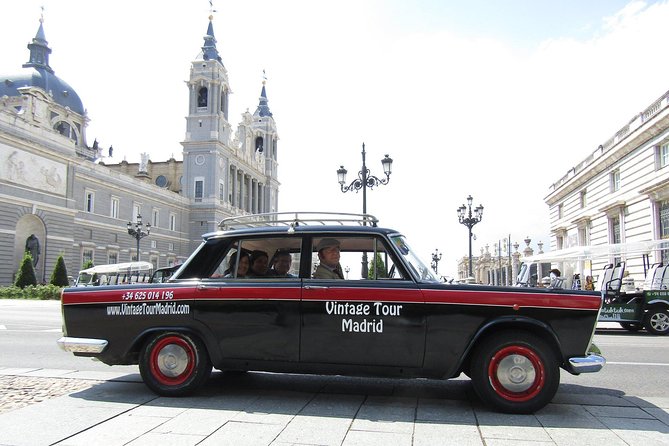 Vintage Tour Madrid Taxi 1500 - Royal Madrid without the long planning headache