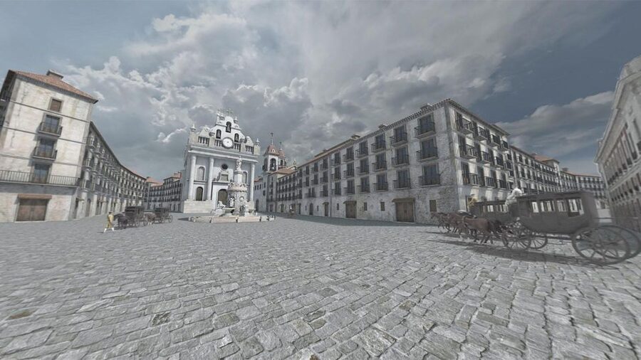 Virtual Reality Experience Fun And Tickets & Imageen - Stop 4: Plaza de la Villa (short guided stop, about 10 minutes)