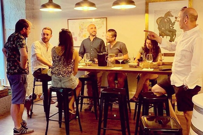 Wine Tasting near Plaza Mayor in Madrid - First stop: the shop vibe near Plaza Mayor